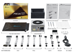 Seasonic FOCUS GX-850 White 850W ATX 3.0 Gold Modular PSU