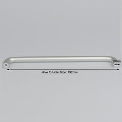 Aluminium Kitchen Cabinet Handles Drawer Bar Handle Pull 192mm