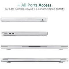 Suitable for  2023 2022 MacBook Air 13 inch case M2 Model A2681 Hard Shell Case Keyboard Cover White