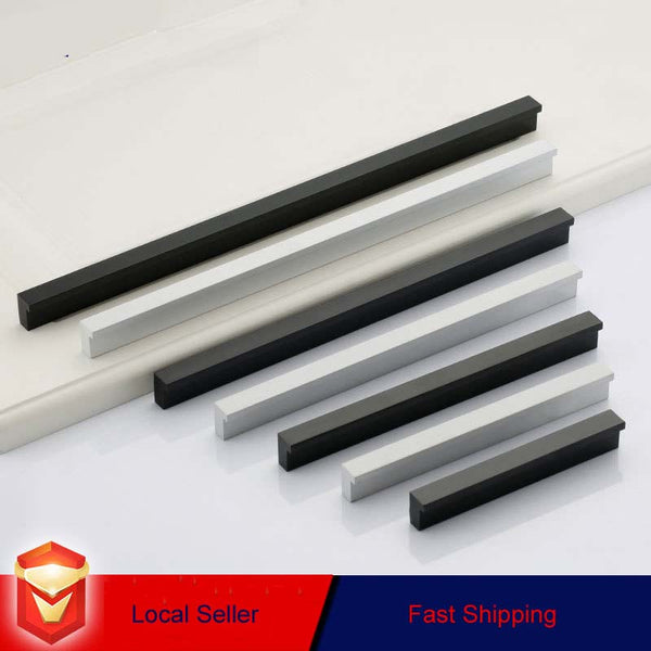 Aluminium Kitchen Cabinet Handles Drawer Bar Handle Pull Silver 320mm