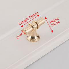 Luxury Design Kitchen Cabinet Handles Drawer Bar Handle Pull Gold T Bar