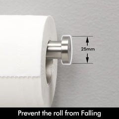 Toilet Paper Holder Bathroom Paper Roll Holder Roll Holder brushed Silver Wall Mount 304
