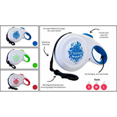 Freezack Switzerland Blue Retractable Dog Leash (Medium)