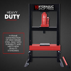 Shop Press - 10 Ton Hydraulic Standard