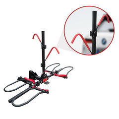 2 Bike Rack for Car SUV Rear Bicycle Holder Carrier Hitch Mount Platform Holder