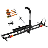 Motorcycle Motorbike Carrier Rack Towbar Arm Rack Dirt Bike Ramp Brake Lights