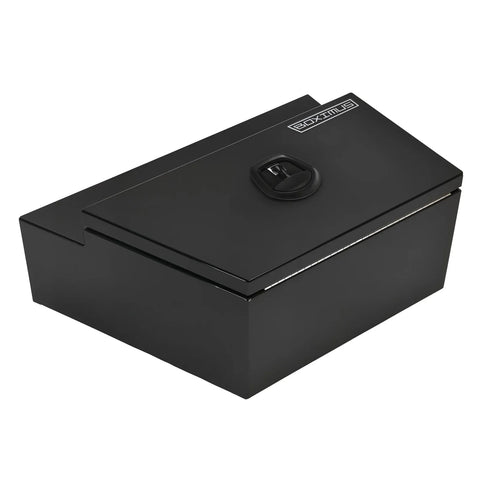 Under Tray Tool Box Underbody Pair Set 600mm Black Aluminium