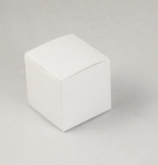 10 Pack of White 5x5x8cm Square Cube Card Gift Box - Folding Packaging Small rectangle/square Boxes for Wedding Jewelry Gift Party Favor Model Candy Chocolate Soap Box