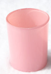 10 Pack Blush Pink Glass Votive Tealight Candle Holders House Party Centerpiece Xmas Wedding Decor Glass Candlestick Party Decorations Bridal Valentines Event