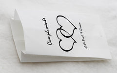 150 Pack Wedding Cake Bags Greaseproof Wax Paper Slice Take Home Favour Heart n Message