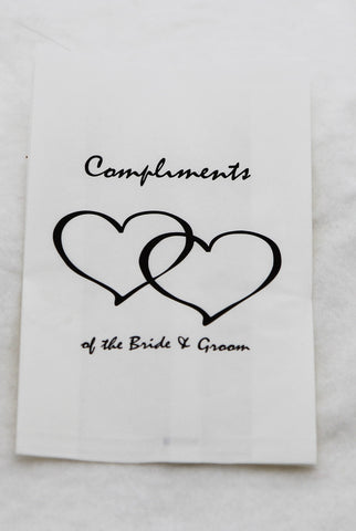 200 Pack Wedding Cake Bags Greaseproof Wax Paper Slice Take Home Favour Heart n Message
