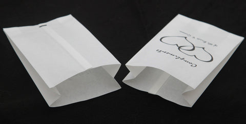 200 Pack Wedding Cake Bags Greaseproof Wax Paper Slice Take Home Favour Heart n Message