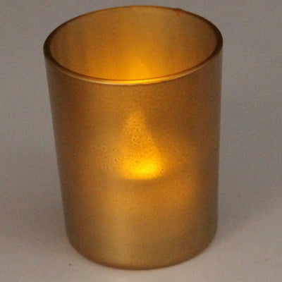 20 Pack Matt Gold Glass Votive Candle Holders Table Centreoieces  Xmas Wedding Anniversary Event Recption Party Function or Home Decor