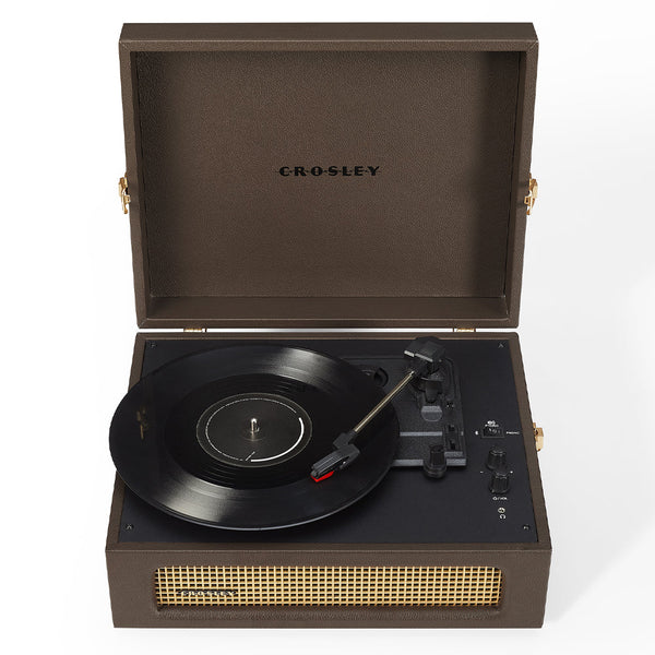 Crosley Voyager Bluetooth Portable Turntable - Cocoa