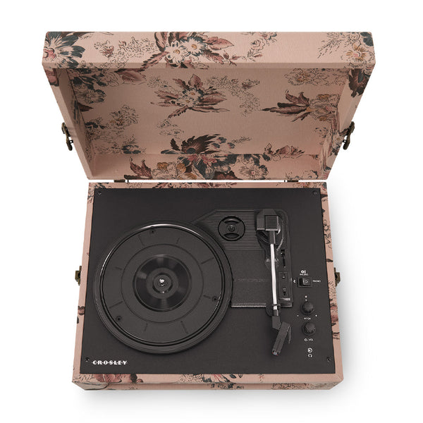 Crosley Voyager Bluetooth Portable Turntable - Floral