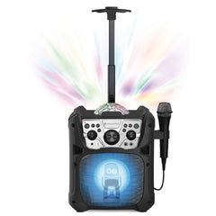 Singing Machine Mini Fiesta Plus - Karaoke Machine with Multi-coloured LED lights
