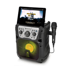Singing Machine Mini Fiesta Plus - Karaoke Machine with Multi-coloured LED lights