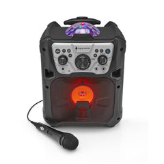 Singing Machine Mini Fiesta Plus - Karaoke Machine with Multi-coloured LED lights