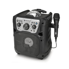 Singing Machine Mini Fiesta Plus - Karaoke Machine with Multi-coloured LED lights