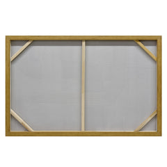 120X80cm Convergence of Destinies Dark Wood Framed Hand Painted Canvas Wall Art