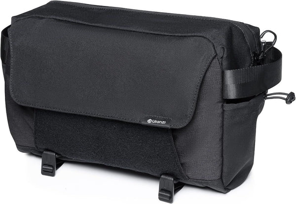 ULANZI BP11 8L Camera Sling Bag with Tripod Holder for Men Women, Lightweight Splash-proof DSLR/Mirrorless Anti-Theft Crossbody Bag for Travel Hiking Photography Customizable Front Pocket Camera Bag