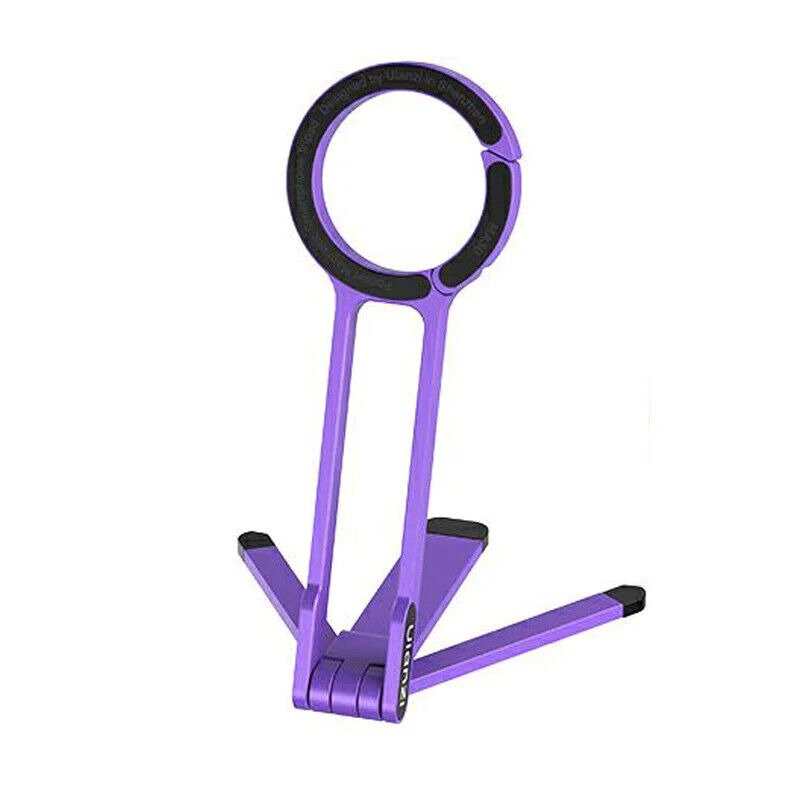 ULANZI MA30 Magnetic Phone Tripod Stand for iPhone - Aluminium Maglock Smartphone Mini Tripod Pocket Cell Phone Stand Dual-Sided Magnet Quick Mount Compatible with iPhone 16 15 14 13 12 Magsafe
(Purple)