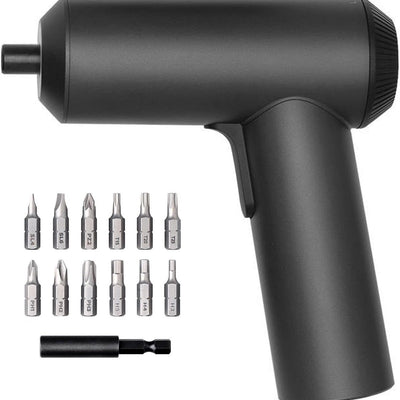 Xiaomi Mijia Cordless Rechargeable Screwdriver 3.6V 2000mAh Li-ion 5N.m Electric Screwdriver With 12Pcs S2 Screw Bits