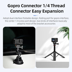 STARTRC Action 5 Pro Magnetic Adapter Mount for DJI Osmo Action 5 Pro/Action 4/Action 3 Quick Release Adapter with Connection Adapter Extension Base Accessories