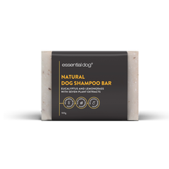 Essential Dog Shampoo Bar (Eucalyptus, Neem & Lemongrass)