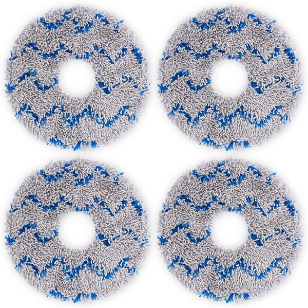 4 X  Mop Pads for Ecovacs Deebot X1 Series Robot Vacuum Cleaners