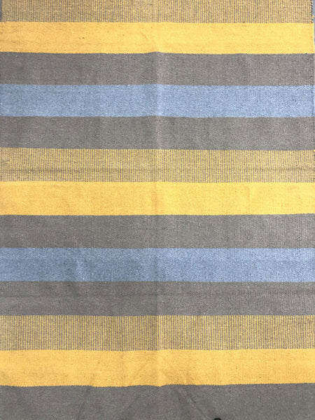 Blue/Green/yellow kilim rug 120X180 cm