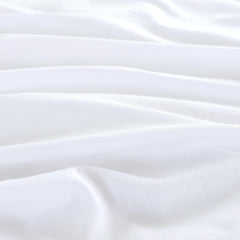 Vintage Washed Microfibre European Pillowcases - Set of 2 Luxurious European Pillow Covers - White