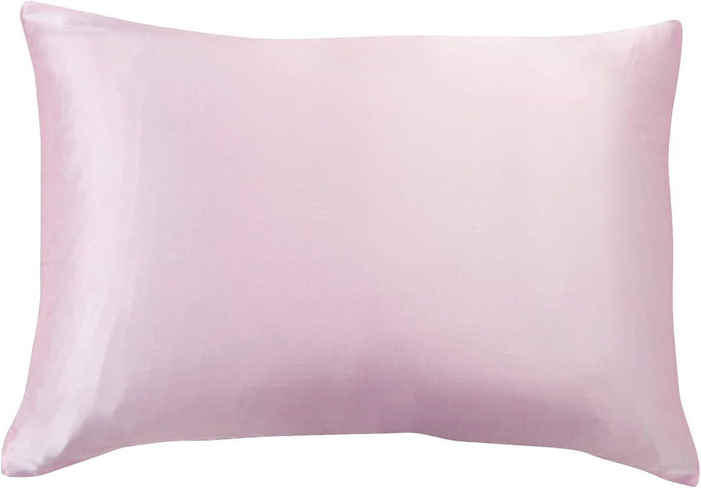 Luxury Pillowcase - 100% Pure Mulberry Silk on Both Sides - Pink