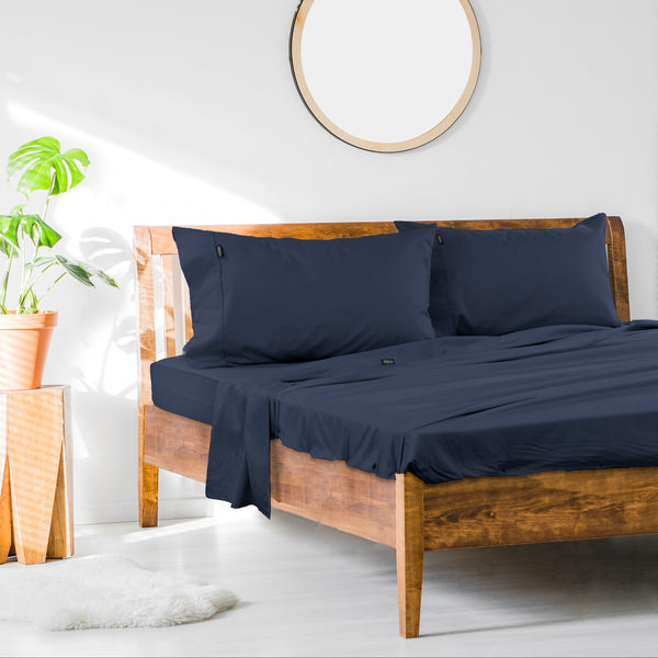 1000TC Cotton Rich SHEET SET - SINGLE