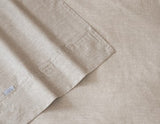 Embre Linen Look Washed Cotton SHEET SET - QUEEN