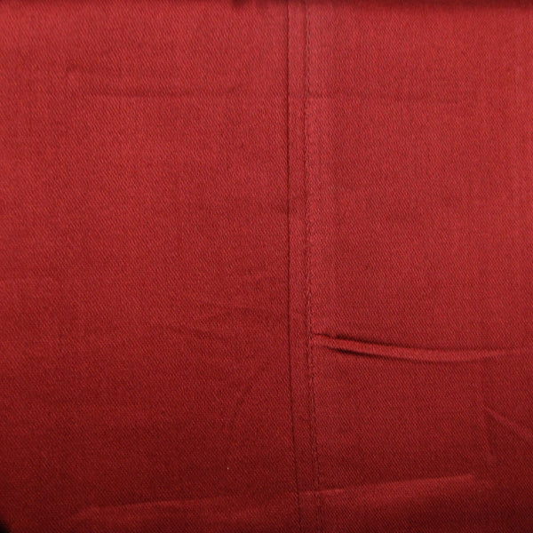 Pair of Cotton Standard Pillowcases 375TC Burgundy