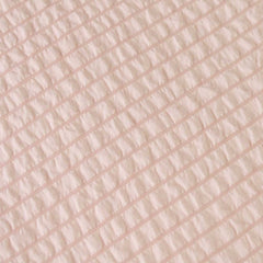 Ardor Ingrid Blush Seersucker Stripe Quilt Cover Set Single