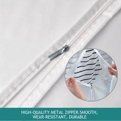 6Pcs Suit Dress Clothing Dust Cover Bag Jacket Wardrobe Storage Coat Protector (2M+2L+2XL)