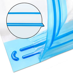 6 Pcs Set Vacuum Storage Bags Space Saver Seal Compressing Various Size with Air Pump(1S+2M+2L+1XL)