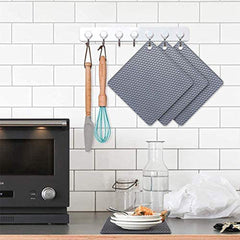 4 Pack Multi Purpose Silicone Insulation Mat Heat-Resistant Dishes Pads(Orange)