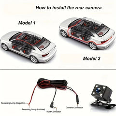 4-Channel 360° Panoramic 1080P HD Dash Cam Comes With 32GB TF Card