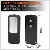 LED Light Camping Portable Magnetic Garage Work Auto Repair Torch Super Bright