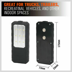 LED Light Camping Portable Magnetic Garage Work Auto Repair Torch Super Bright