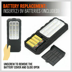 LED Light Camping Portable Magnetic Garage Work Auto Repair Torch Super Bright