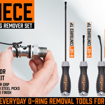 4Pc Seal & O-Ring Removal Set Spoon Tip Removing Heavy Grip Handle Auto Tools