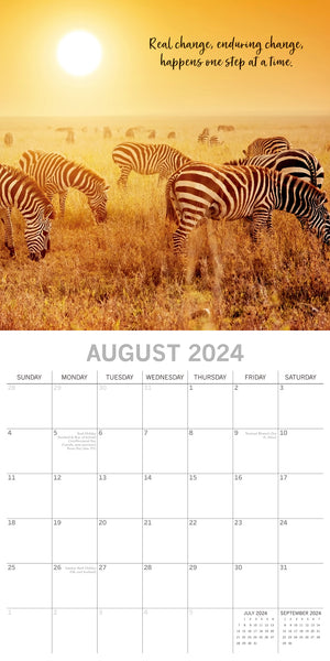Inspiration - 2024 Square Wall Calendar 16 Month Planner Christmas New Year Gift