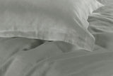 1000TC Tailored King Single Size Grey Duvet Quilt Cover Set