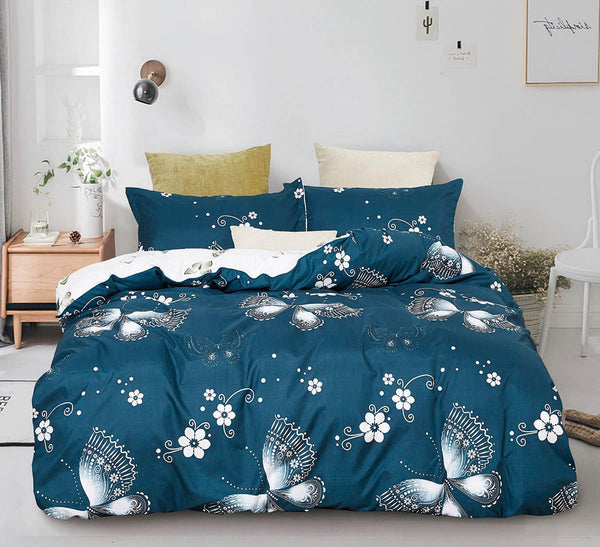 Ditmerr King Size Quilt/Duvet Cover Set