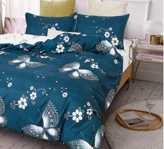 Ditmerr King Size Quilt/Duvet Cover Set
