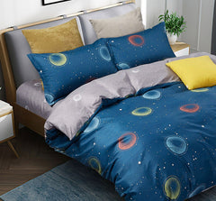 Bubbles Super King Size Quilt/Duvet Cover Set